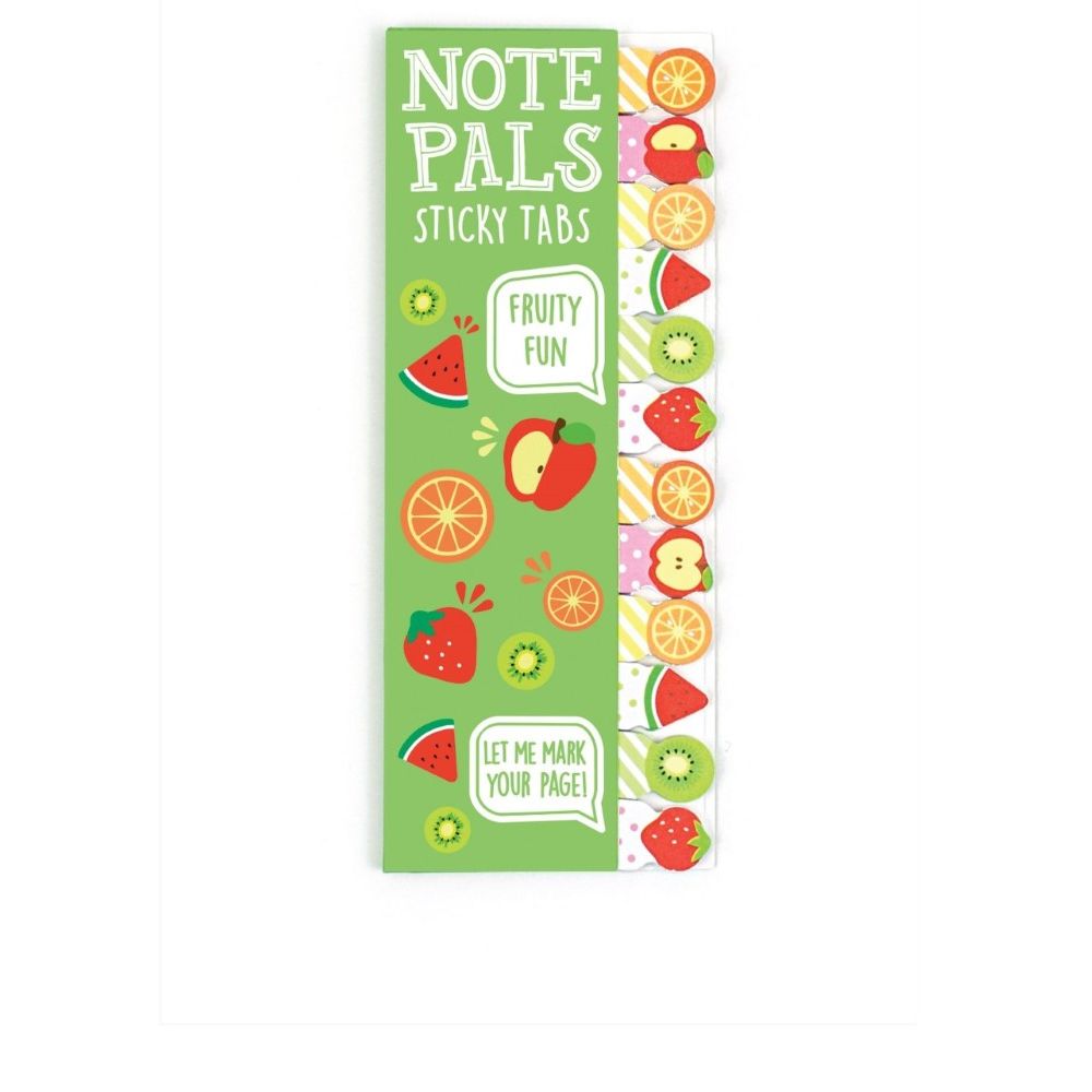 International Arrivals Note Pals Sticky Tabs Fruity Fun