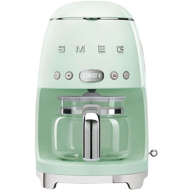 SMEG Drip Filter Coffee Machine Pastel Green 1.4 Liters