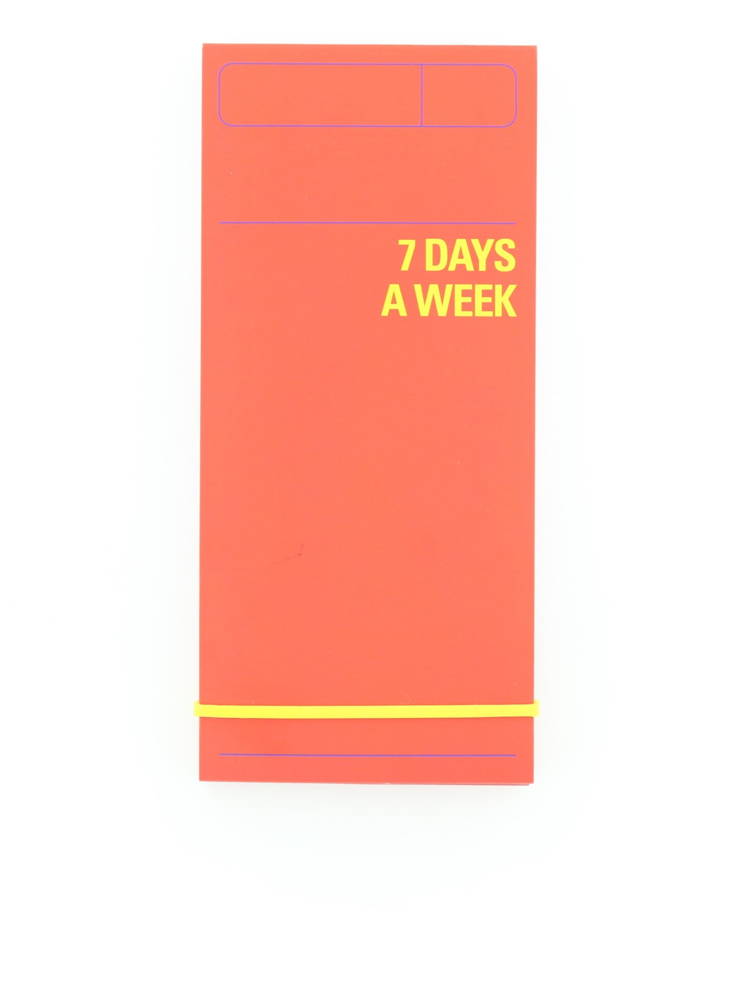 Knock Knock 7 Days A Week Planner Red