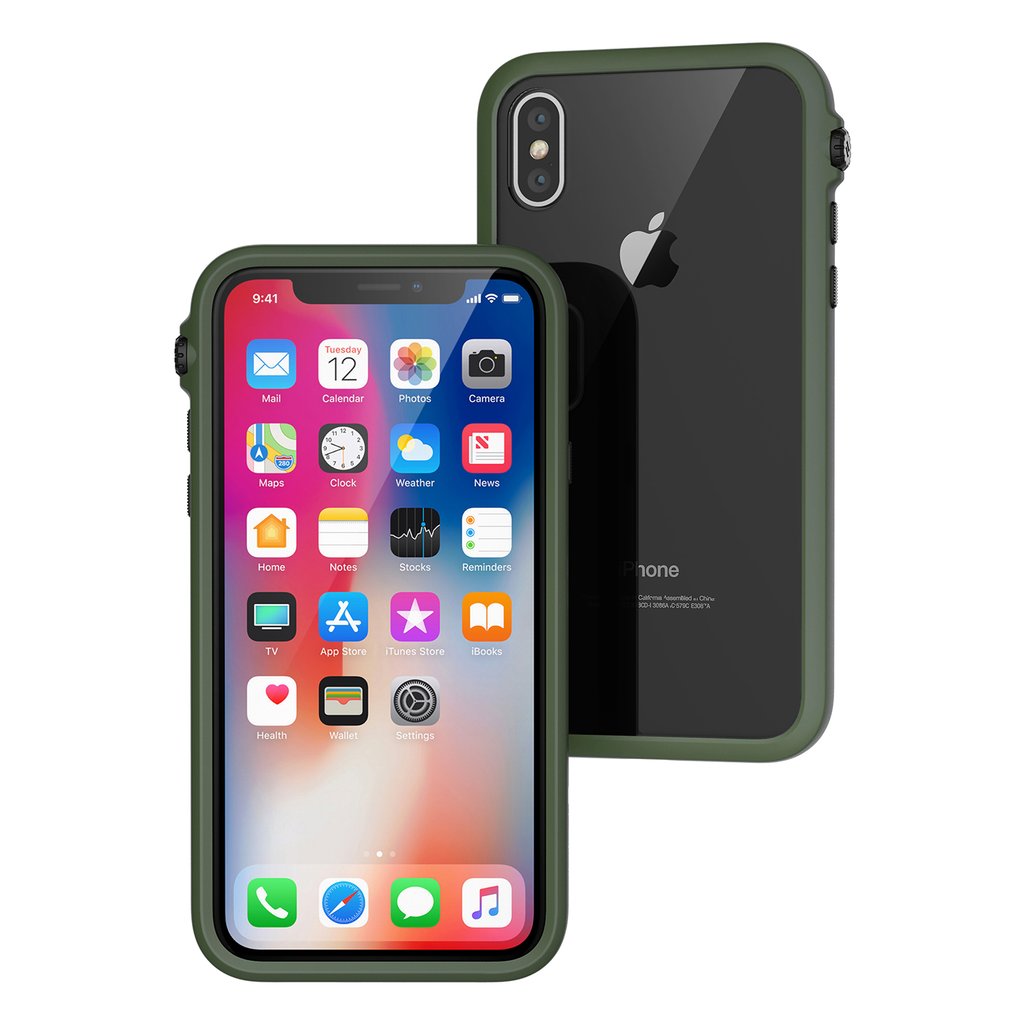 Catalyst Impact Protection Case Army Green for iPhone X