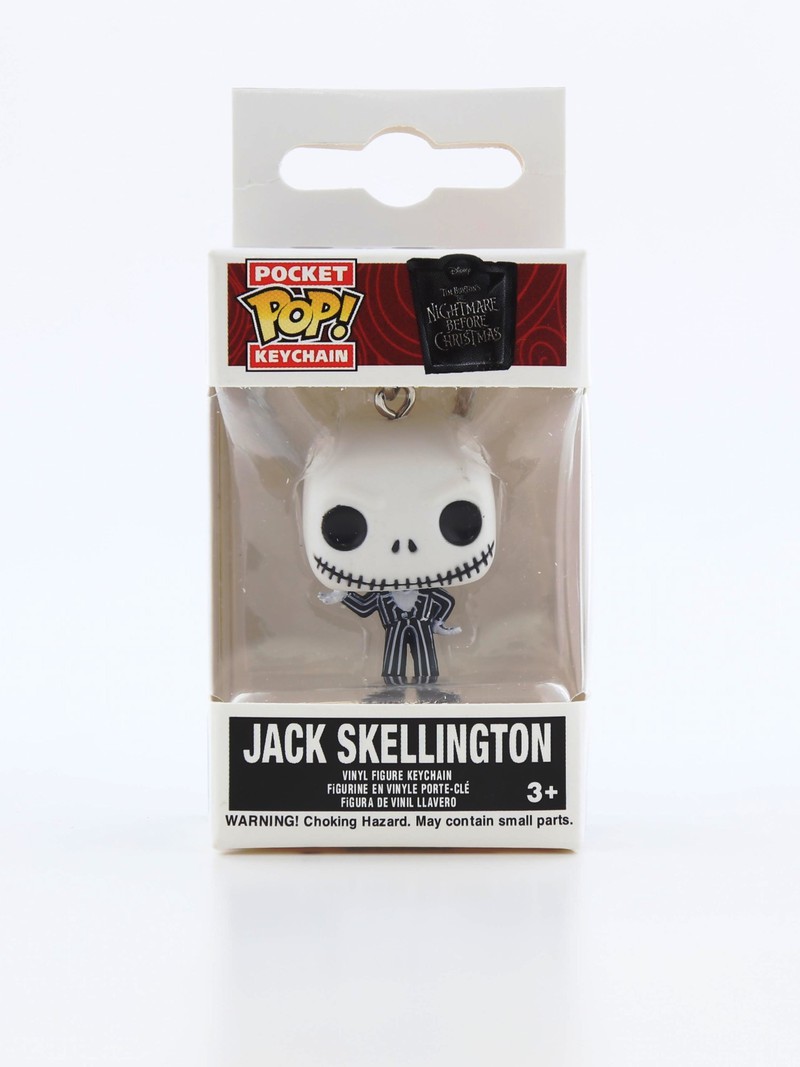 Funko Pocket Pop! Disney The Nightmare Before Christmas Jack Skellington 2-Inch Vinyl Figure Keychain