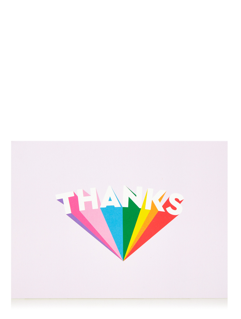Skinny Dip Rainbow Thanks Greeting Card Pack