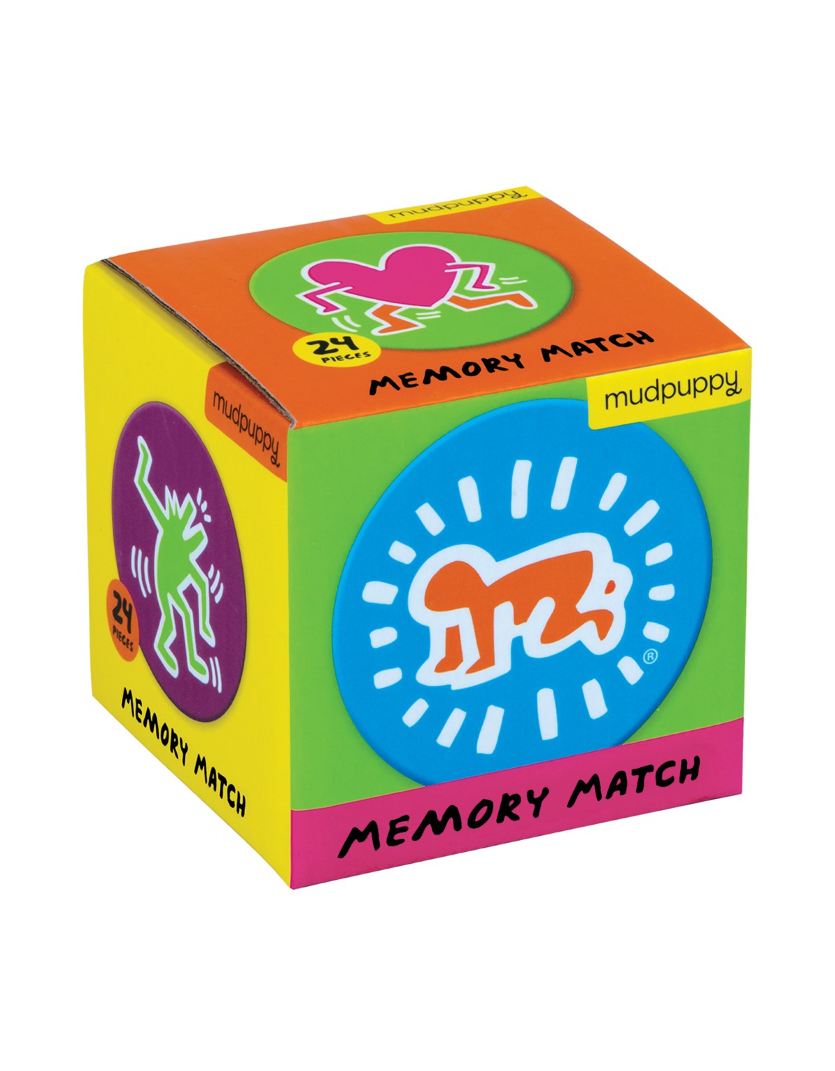 Mudpuppy Keith Haring Mini Memory Match Game