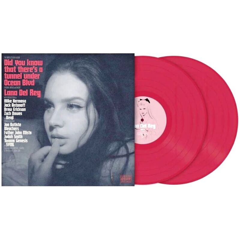 Did You Know That There's A Tunnel Under Ocean Blvd (Pink Colored Vinyl) (2 Discs) | Lana Del Rey