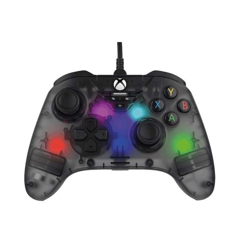 Snakebyte Xbox Series X Game Pad Wired Controller RGB X - Smoke Grey