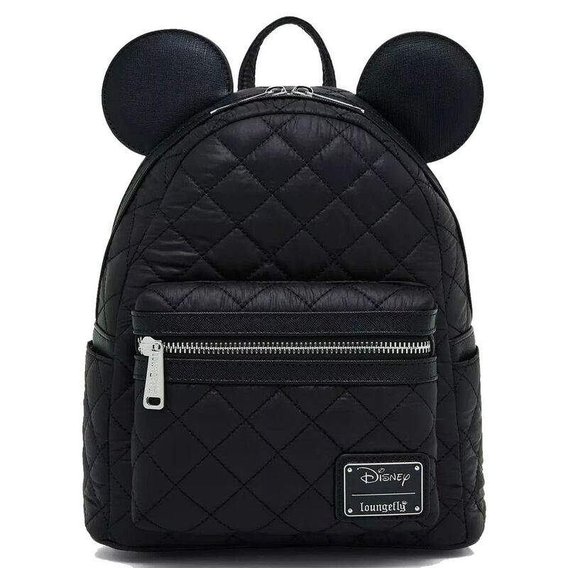 Loungefly! Leather Disney Mickey Puffer Mini Backpack