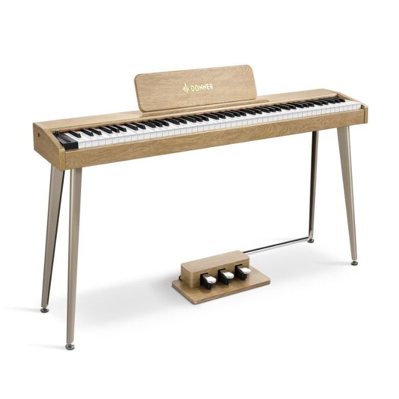 Donner DDP-60 88 Key Digital Piano - Light Wood Grain