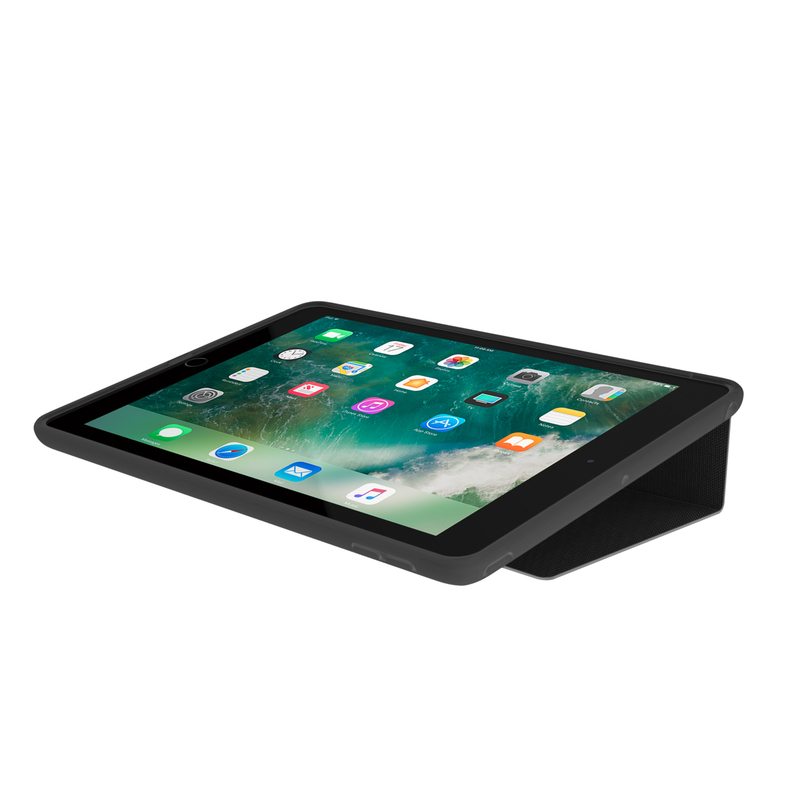 Incipio Clarion Shock Absorbing Folio Case Black for iPad 9.7-Inch