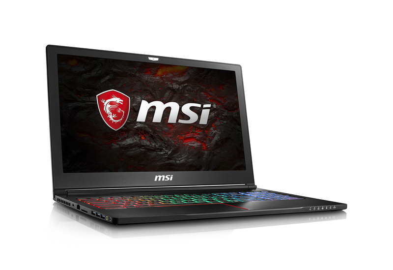 MSI GS63VR 7RF-409RU Stealth Pro Gaming Laptop 2.8GHz i7-7700HQ 15.6 inch Black