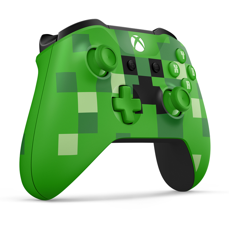 Microsoft Minecraft Creeper Controller For Xbox One