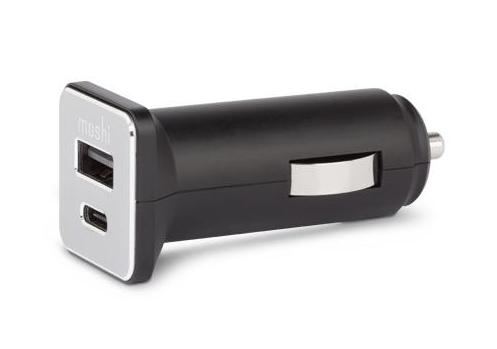 Moshi USB-C Car Charger Black