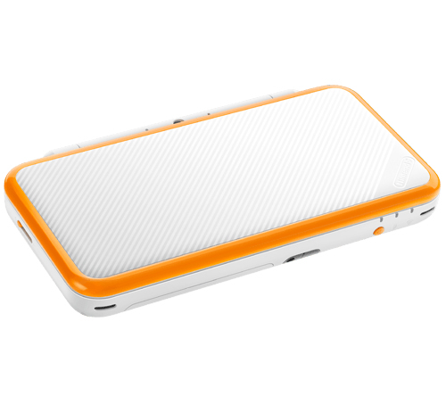 Nintendo 2DS XL Console Orange & White