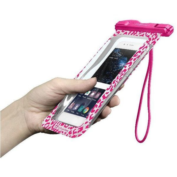 Cellular Line Voyager Case Pink for Smartphones Up To 6.3-Inch